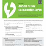 Jobs - Ausbildung Elektroniker